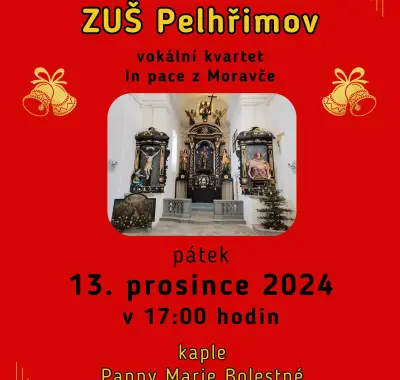 Adventní koncert žáků ZUŠ Pelhřimov