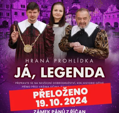 Hrané prohlídky "Já, legenda"