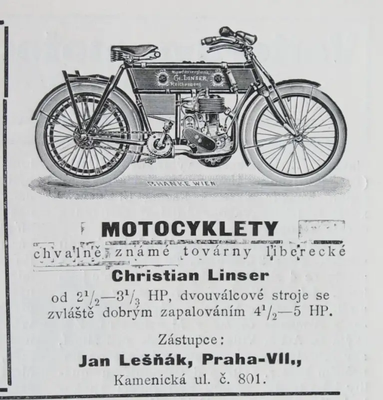 Výroba motocyklů do roku 1918