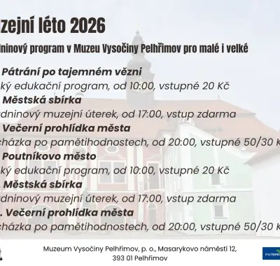 Muzejní léto 2026