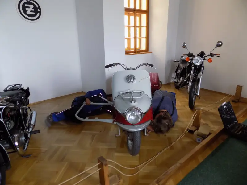 Sbírka motocyklů v Muzeu Vysočiny Pelhřimov, p. o.